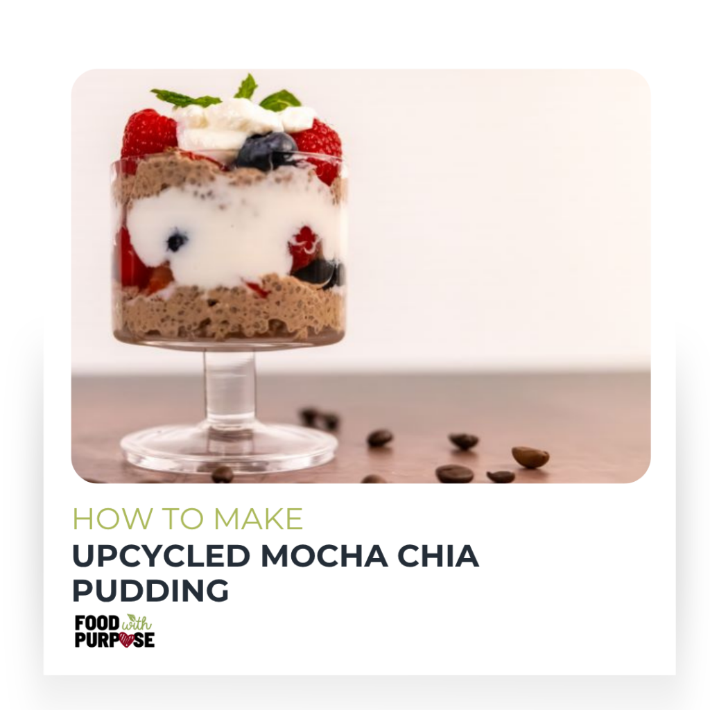 Image: Upcycled Mocha Chia Pudding